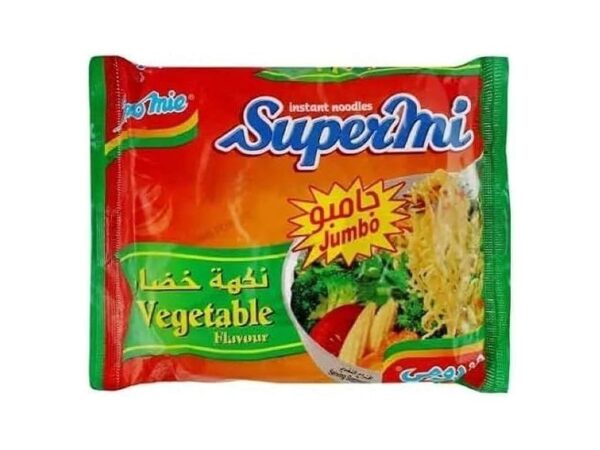 شعرية سريعة التحضير خضار سوبرمي اندومي - 100جم