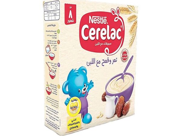 طعام أطفال تمر وقمح واللبن سيريلاك نستله - 125جم