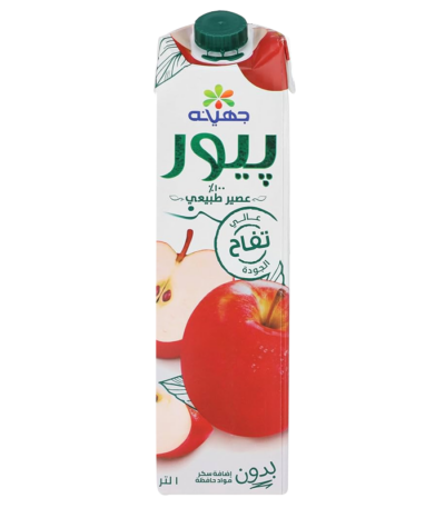 عصير تفاح بيور جهينه - 1لتر