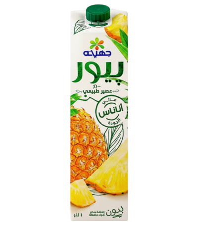 عصير أناناس بيور جهينه - 1لتر