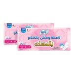 فوط صحية مسك ملمس قطني سوفي - ماكسي سميكة طويل - 16 فوطة * 2 قطعة