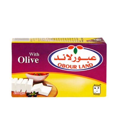 جبنة بيضاء زيتون عبور لاند - 250جم
