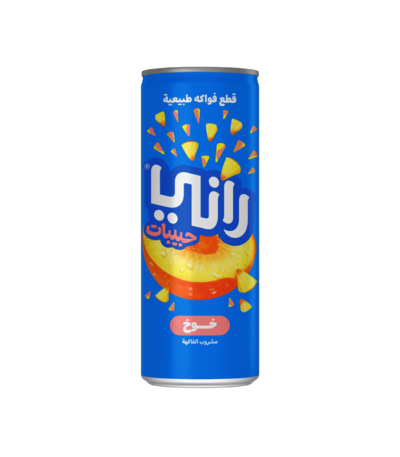 عصير خوخ حبيبات راني - 235مل